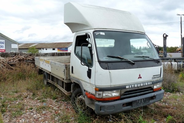 _Most dyfer oś zawieszenie tył Mitsubishi Canter VI 2000 2.8TD 4M40-2AT 