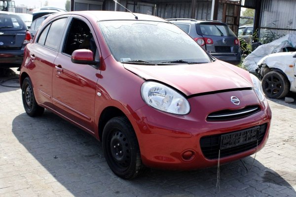 Zamek drzwi przód prawy Nissan Micra K13 2011 2-piny