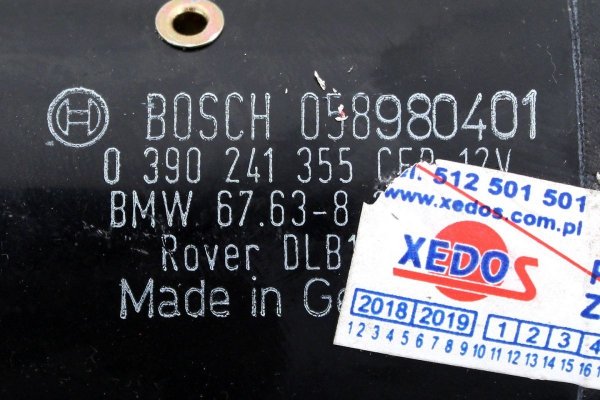 Silniczek wycieraczek przód BMW 3 E46 1998-2005