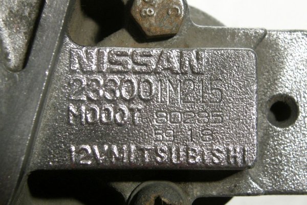 Rozrusznik Nissan Almera N15 1996-2000 1.4, 1.6
