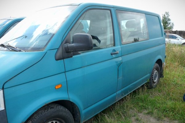 Szyba drzwi tył skrzydełkowych prawa VW Transporter T5 2005 Bus