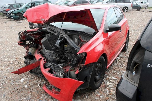 _Klapa bagażnika tył VW Polo 6R 2009 Hatchback 5-drzwi