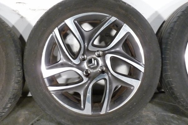 Felgi aluminiowe alufelgi kpl R17 4X108 Citroen DS5 2014 (2011-2015) Hatchback 5-drzwi