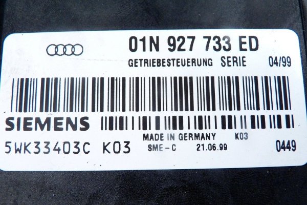 Komputer sterownik skrzyni VW Passat B5 1999 1.8i AGR 