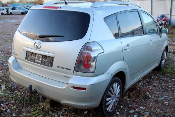 Drzwi tył prawe Toyota Corolla Verso 2007 (2004-2007) Minivan (kod lakieru: 1C0) 