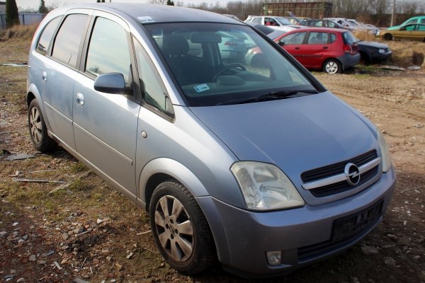 Klapa Bagażnika Tył Opel Meriva A 2003 1.6i Minivan (goła klapa bez osprzętu) [duże wgniecenie pod klamką]