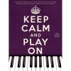 Keep Calm And Play On Purple Book