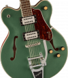 Gretsch G2622T Streamliner Center Block Double-Cut with Bigsby Laurel Fingerboard Broad’Tron BT-3S Pickups Steel Olive