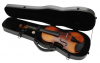 Ever Play Carbon Fiberglass Violin Case 4/4 futerał skrzypce kształtowy włókno węglowe higrometr lekki szary
