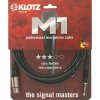 Klotz M1FS1K0200 kabel mikrofonowy XLR F - Jack 3p. 2m