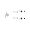 Kabel audio ROXTONE RAYC150L1 1m