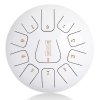 Hluru-Wangyou THF11-6 White Tongue Drum 11 notes 6