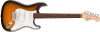 Squier Debut Collection Stratocaster Laurel Fingerboard White Pickguard 2-Color Sunburst