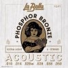 La Bella 7GPT Phosphor Bronze struny do gitary akustycznej
