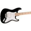Squier Sonic Stratocaster Maple Fingerboard White Pickguard Black