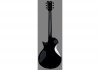 LTD EC-256 QM SEE THRU BLACK CHERRY SB
