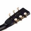 Ortega RRG40CE-DBK-L Resonator Distressed Matt