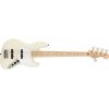 Squier Affinity Series Jazz Bass V Maple Fingerboard White Pickguard Olympic White