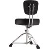 Pearl D-2500DB stołek gwintowany z oparciem 