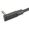 RockBoard PCF100CC Flat Patch Black Coiled kabel złączka