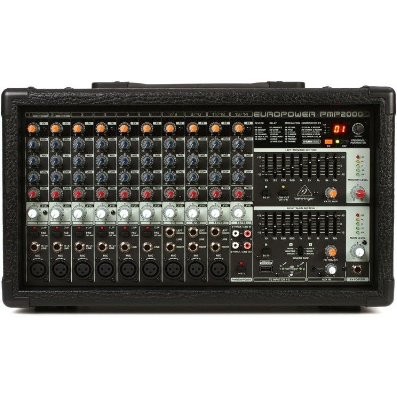 BEHRINGER EUROPOWER PMP2000 パワードミキサー Behringer Europower PMP 2000 - Ceny i opinie - Ceneo.pl