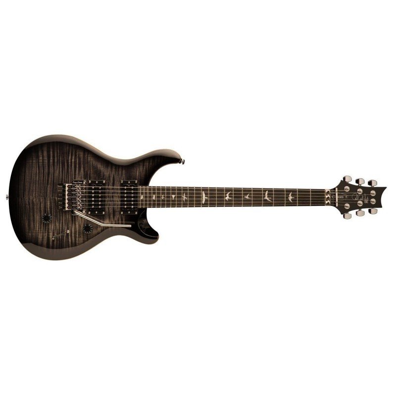 PRS SE Custom 24 Floyd Charcoal Burst