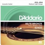 D'Addario EZ920 - 85/15 Bronze 12-54