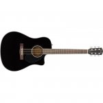 Fender CD-60SCE Dread Black WN