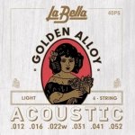 La Bella 40PS struny do gitary akustycznej 12-52