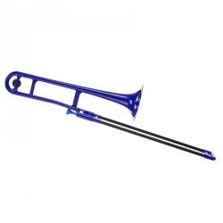 pBone Puzon tenorowy z fiberglass'u niebieski