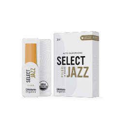 D'Addario Organic Select Jazz 3H Filed Alto Sax