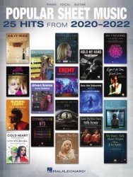 Popular Sheet Music, 25 Hits from 2020-2022