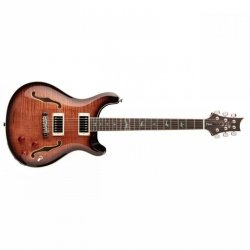 PRS SE Hollowbody II Piezo Black Gold Burst