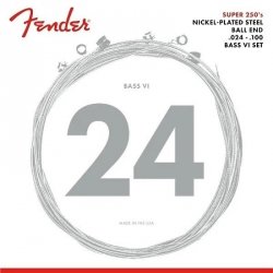 Fender 24-100 struny Bass VI