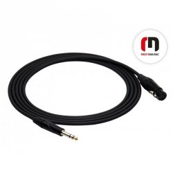 Red`s MCN 14 10 BK Kabel Mikrofonowy Standard 0,5m