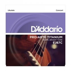 D'Addario EJ87C struny do ukulele