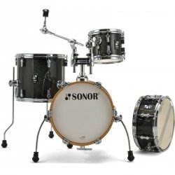 Sonor AQX Micro Shell Set Black Midnight Sparkle