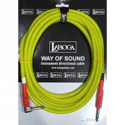 Laboga Way Of Sound kabel gitarowy 4,5m Jack-Jack kątowy