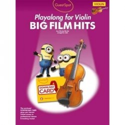 Guest Spot: Big Film Hits Playalong For Violin + Audio Online