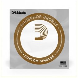 D'Addario PB036 Phosphor Bronze pojedyncza struna do gitary akustycznej .036