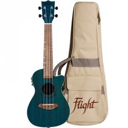 Flight DUC380 CEQ Topaz ukulele koncertowe elektro