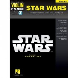 Hal Leonard STAR WARS Violin Play-Along Volume 62