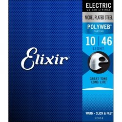 Elixir 12050 Polyweb struny do gitary elektrycznej 10-46