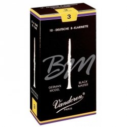 Vandoren Black stroik 2 1/2 klarnet niemiecki Bb