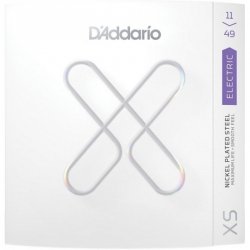 D'Addario XS 11-49 struny gitary elektrycznej powlekane 