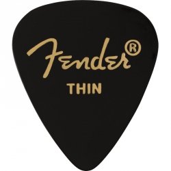 Fender Black Thin 12szt kostki gitarowe