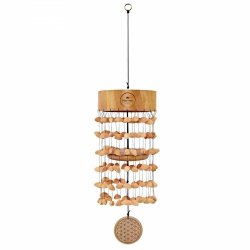 MEINL SKMCHFOL Sonic Energy Kenari Meditation Chimes- Flower of Life