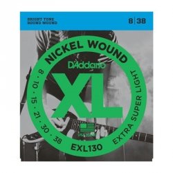D'Addario EXL130+ - XL Nickel Wound 8.5-39