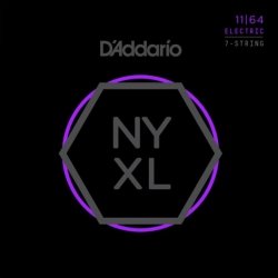 D'Addario NYXL 11-64 struny gitary elektrycznej 7 