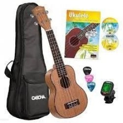 Cascha 2027 GB Premium Mahogany ukulele sopran